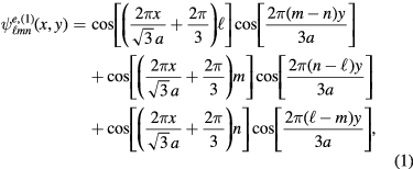 Equation (1)