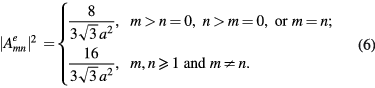 Equation (6)