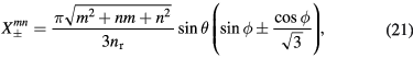 Equation (21)