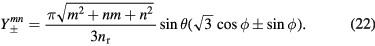 Equation (22)
