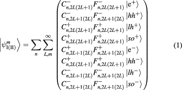 Equation (1)
