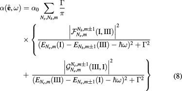 Equation (8)