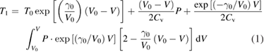 Equation (1)