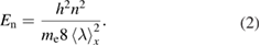 Equation (2)