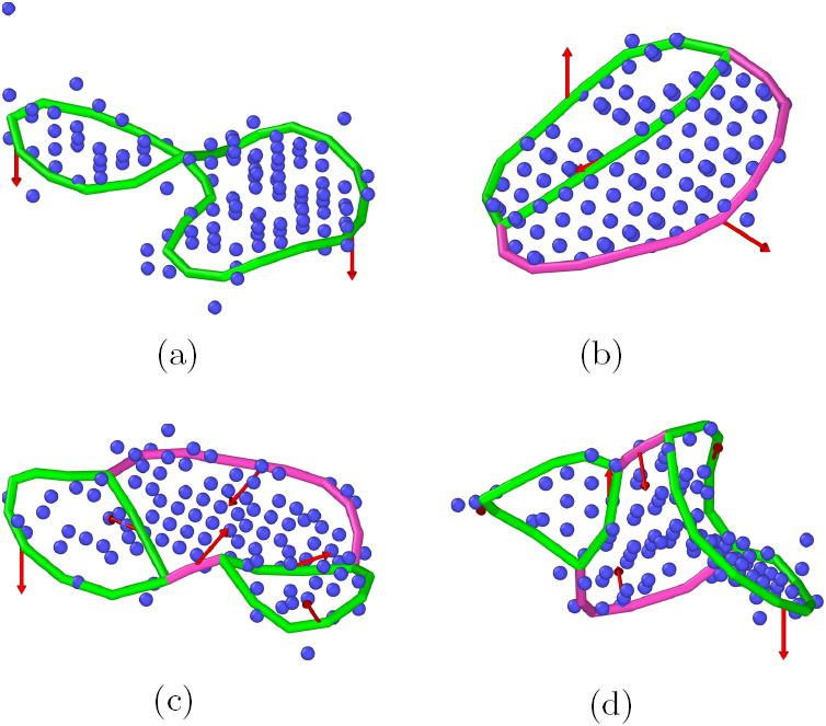 Collision cascades overlapping with self-interstitial defect clusters ...