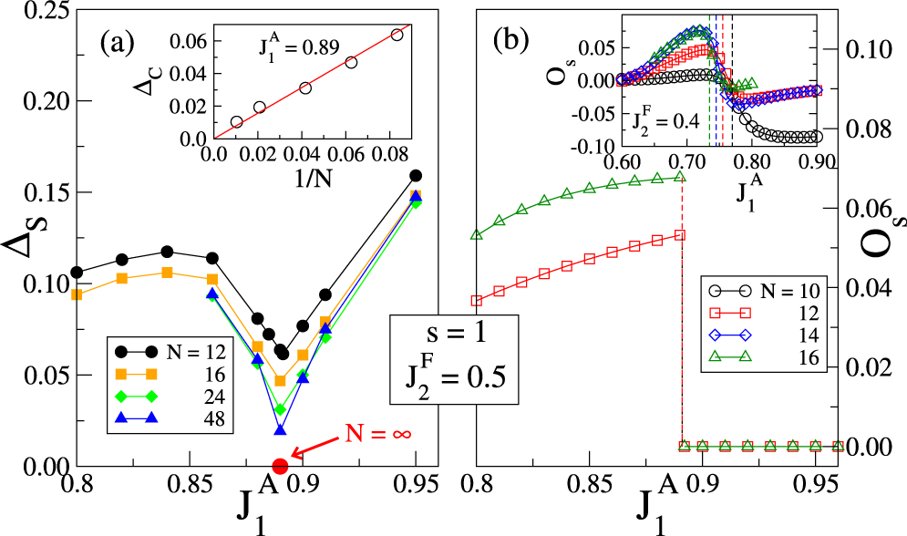 Haldane and dimer phases in a frustrated spin chain: an exact ...