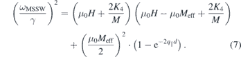 Equation (7)
