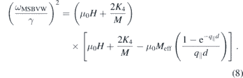 Equation (8)