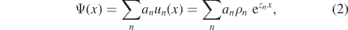 Equation (2)