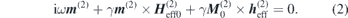 Equation (2)