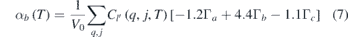 Equation (7)