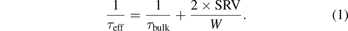 Equation (1)
