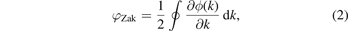 Equation (2)