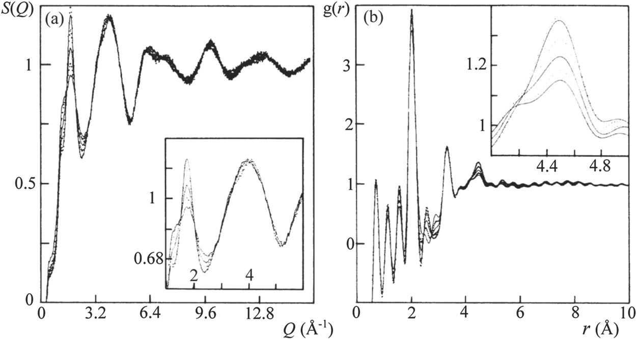 Liquid structure under extreme conditions: high-pressure x-ray ...