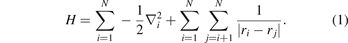Equation (1)