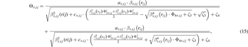 Equation (15)