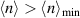 $\langle n \rangle\gt\langle n \rangle_{\textrm{min}}$