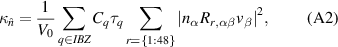 Equation (A2)