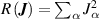 $R\left( {\boldsymbol{{J}}} \right) = \mathop \sum \nolimits_\alpha J_\alpha ^2$