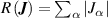 $R\left( {\boldsymbol{{J}}} \right) = \mathop \sum \nolimits_\alpha \left| {{J_\alpha }} \right|$