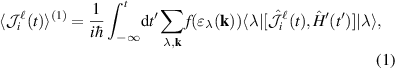 Equation (1)