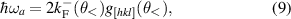 Equation (9)