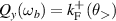 $Q_y(\omega_b) = k_\mathrm{F}^+(\theta_\gt)$