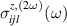 $\sigma^{z,(2\omega)}_{ijl}(\omega)$