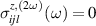 $\sigma^{z,(2\omega)}_{ijl}(\omega) = 0$