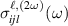 $\sigma^{\ell,(2\omega)}_{ijl}(\omega)$