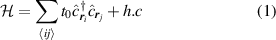 Equation (1)