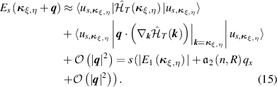 Equation (15)