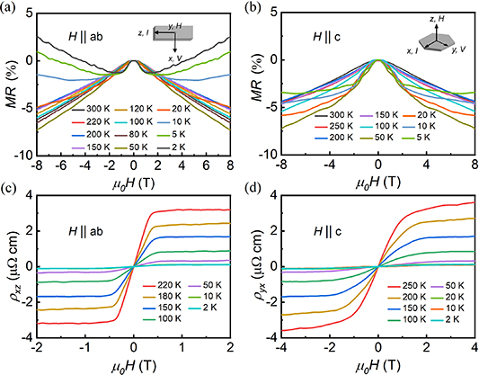 Anomalous Hall effect and magnetic transition in the kagome material ...