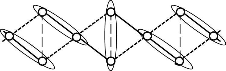 Exploring quantum phases in frustrated spin- chain and ladders: a ...