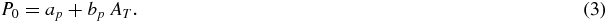 Equation (3)