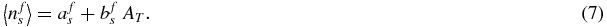 Equation (7)