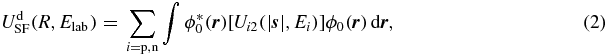 Equation (2)
