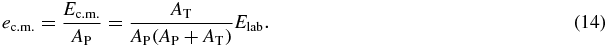 Equation (14)
