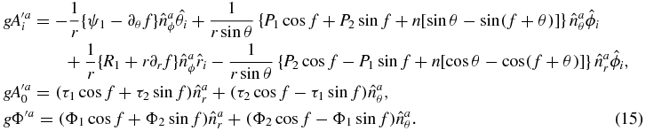 Equation (15)