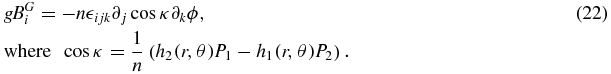 Equation (22)