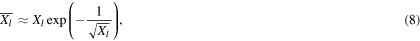 Equation (8)