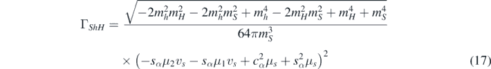 Equation (17)