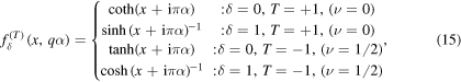 Equation (15)
