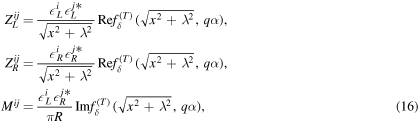 Equation (16)