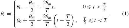 Equation (1)
