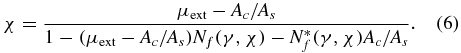 Equation (6)
