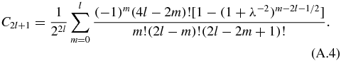Equation (A.4)