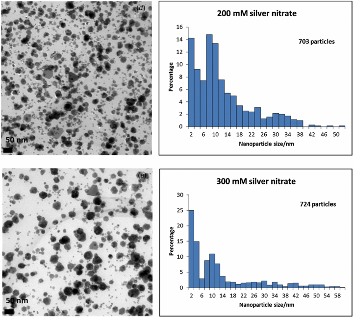 Growth and surface-enhanced Raman scattering of Ag nanoparticle ...