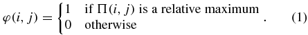 Equation (1)