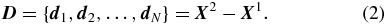 Equation (2)
